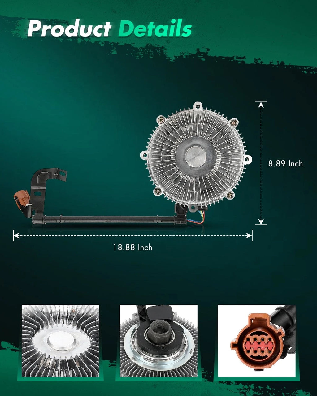Cooling Fan Clutch for Ford Explorer (2006–2011), Mercury Mountaineer (2006–2010)
