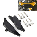 Black Engine Slider Crash Protector Pads for Yamaha Vmax 1700 (2009-2018)