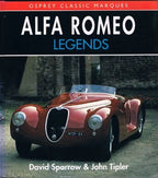 Alfa Romeo Legends Book for Car Enthusiasts 