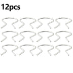 Crank Retainer Door Handle Clip Set for Wind Horseshoe (Front Left Right)