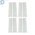 E Track Tie Down Rail Kit 8 Pack for Garages Trailers (2 FT)
