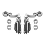 Chrome Highway Footpeg Pegs 25/32/35mm for Honda Harley Touring Dyna