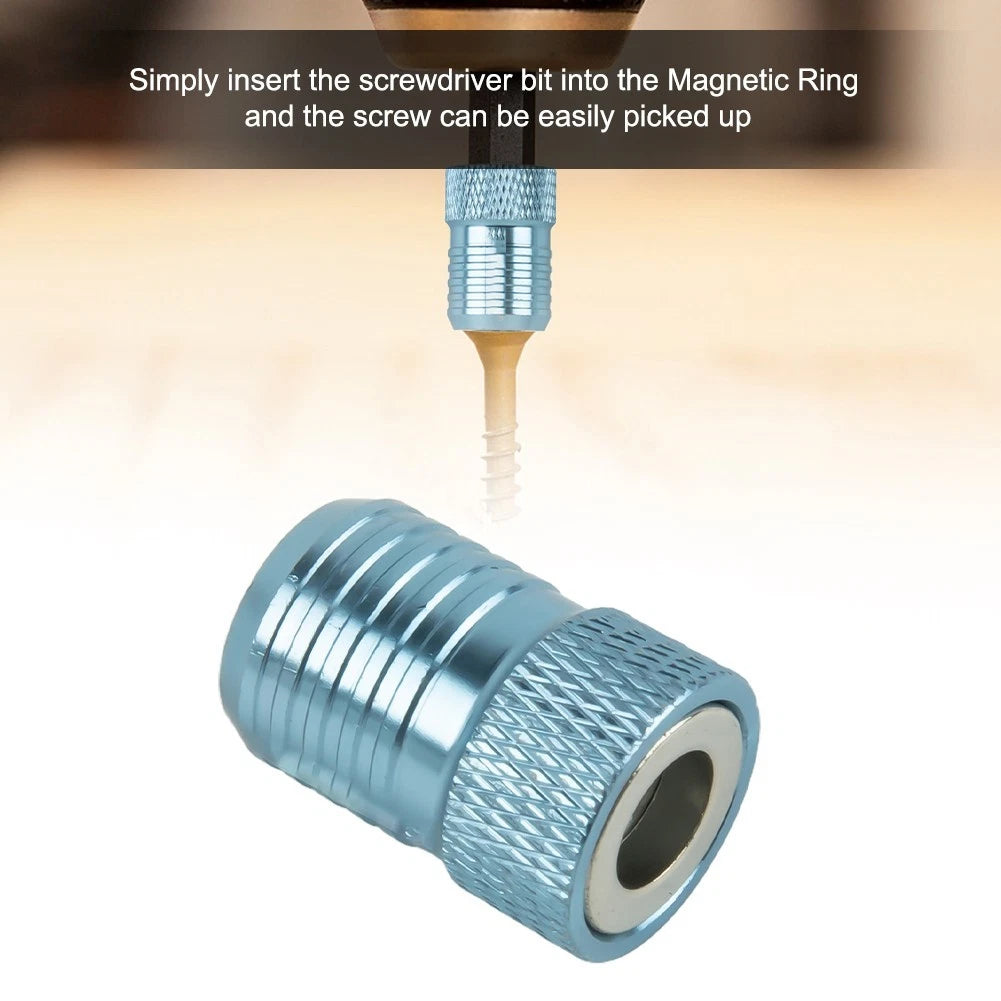 Magnetizer Ring Screwdriver Bit for 6.35mm Drill Bit (1pc)