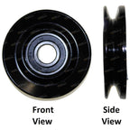 6cyl 3.9L Power Steering V-Belt Idler Pulley for Ford LTD DA DC (1988 - 1994)