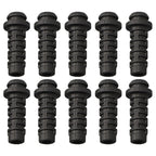 10pcs Rubber Cable Gland Connector Strain Relief Wire Sleeve