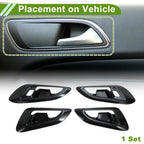 Set of 1 Interior Door Handle Bowl Cover Trim for Chevrolet Trax (2013–2020)