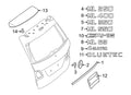 Hatch Emblem for Mercedes-Benz (1668170014)