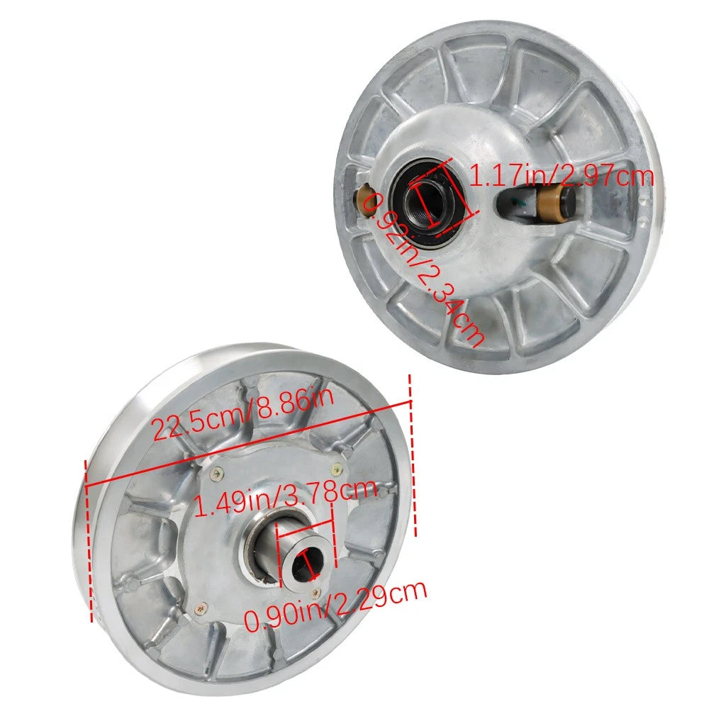 Complete Secondary Driven Clutch for Polaris RZR 800 (2008â2014)