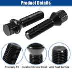 20 x Extended Wheel Lug Bolts M14x1.5 45mm Conical Seat for BMW X3 E83