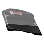 4" Matte Black Saddlebags Extensions for Harley Street Road Glide King (2014–2023)