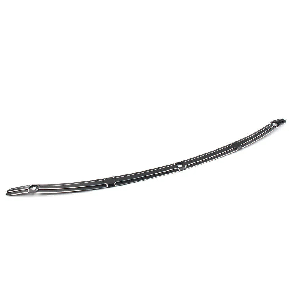 Black Cut Fairing Windshield Trim for Harley Electra Glide Classic/Limited