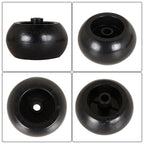 Set of 6 Anti-Scalp Deck Wheels for Exmark (Fits Various Models)