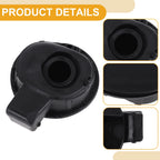 Fuel Tank Door Cap for Volkswagen Magotan (2012–2016) No.3AD809857 Black