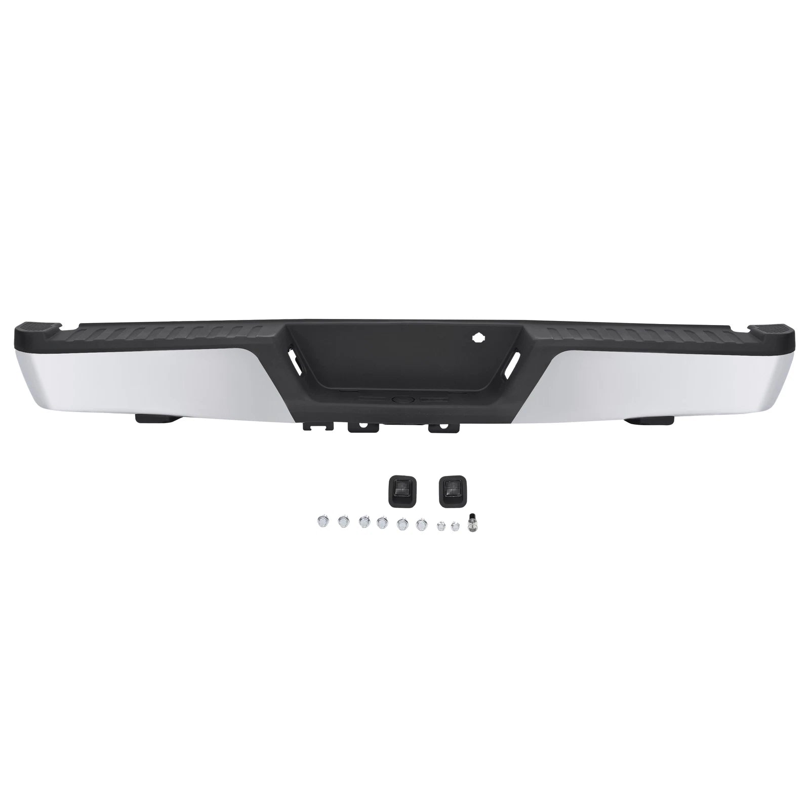 Chrome/Black Rear Bumper Assembly for Ford F-150 (2015–2020)