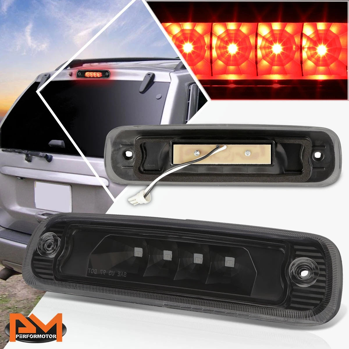LED Third Brake Light for Jeep Cherokee (1997–2001)