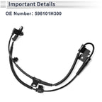 ABS Wheel Speed Sensor No. 598101H300 for Hyundai I30 (2007–2012)