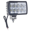 2" x 5" White LED Spot Work Light for Universal (1800 Lumens, 8 x 3 Watt)