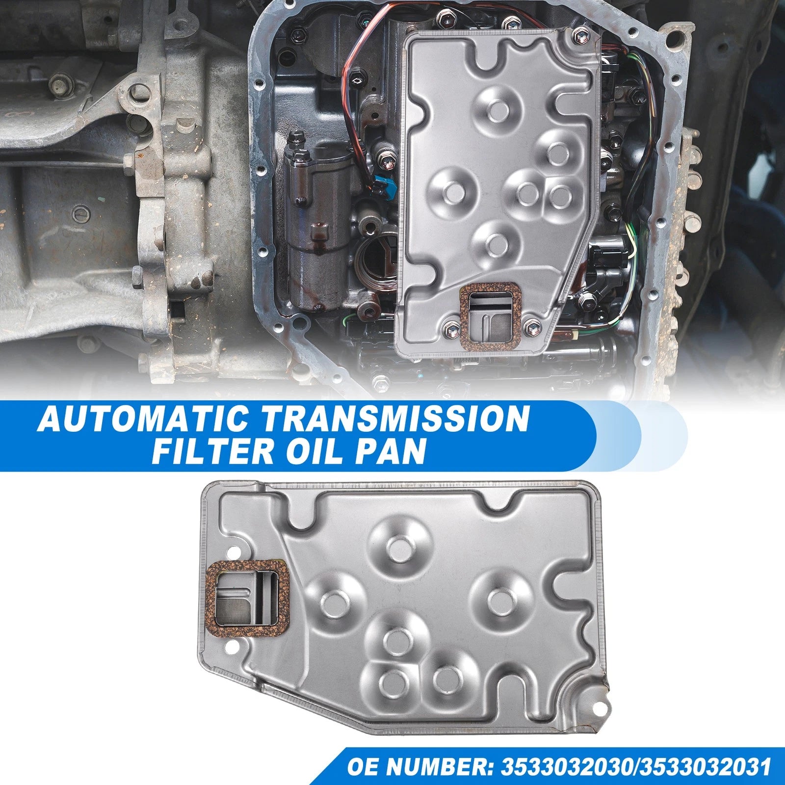 Transmission Filter Oil Pan Gasket for Toyota A140E A140L (No. 3533032030)