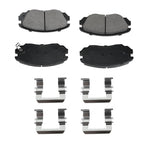 Set of 4 Front Ceramic Brake Pads for Chevy Equinox (2010–2017)