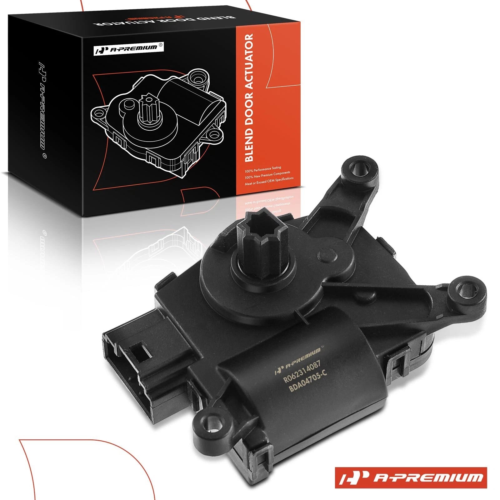 Main Air Door Actuator for Chevy Silverado GMC Sierra 1500 (2014–2018)