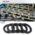 Set of 5 Oil Seal Rotary Shaft Seal for Various Models (65x90x13mm)