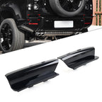 Rear Bumper Side Inserts Moulding Cover for Land Rover Defender 90 110 130 (2020–2024)