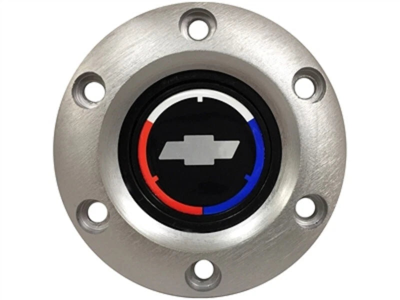 Horn Button Brushed 6 Hole Replacement for Chevrolet Bowtie (2014–2018)