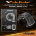 Turbo Blanket for GT30 GT32 GT40 GT47 T76 T4 (Heat Shield Wrap)