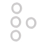Set of 4 Lower Unit Fill Drain Plug Washers for OMC Johnson Evinrude (18-4248, 311598)