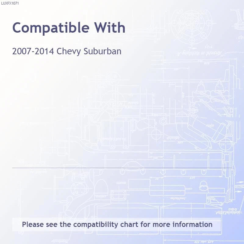 Rear Deck Trim Replacement for Chevrolet Suburban (2007–2014)