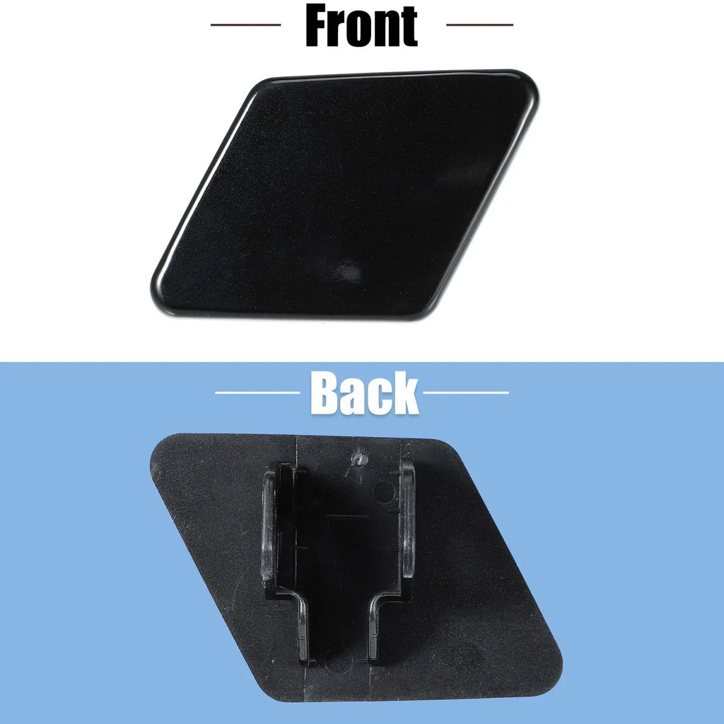 Left Front Headlight Washer Nozzle Cap for BMW 335i 335xi Black