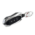 Remote Key Fob Case Cover for Porsche 718 911 Macan Cayenne Cayman Boxster