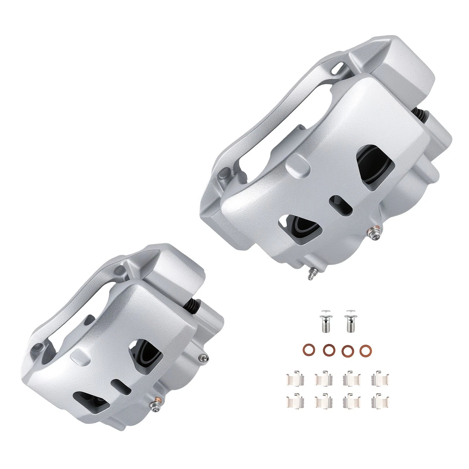 2X Front Disc Brake Calipers for Silverado Sierra 2500/3500 HD (2011–2019) 18-B5302