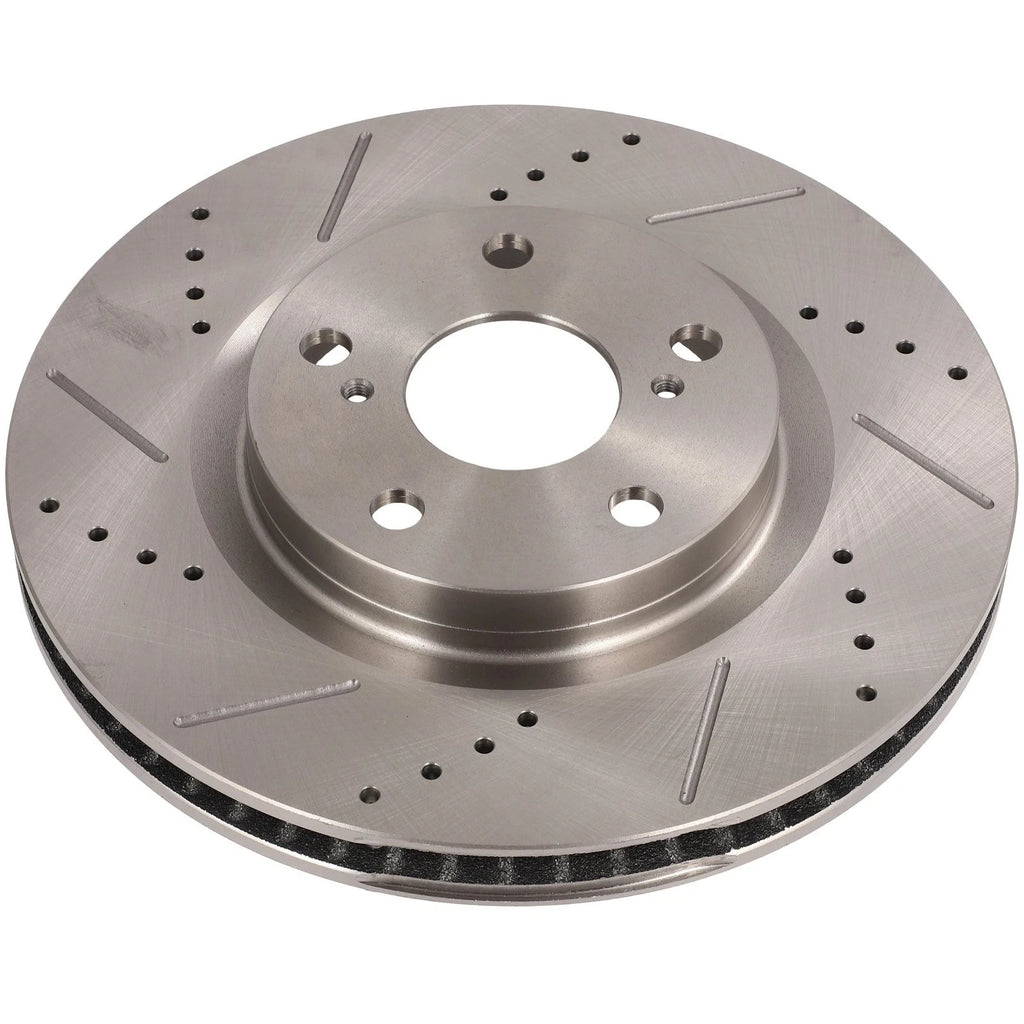 Front Drilled Rotors & Brake Pads for Lexus ES300H ES350 (2013–2018)