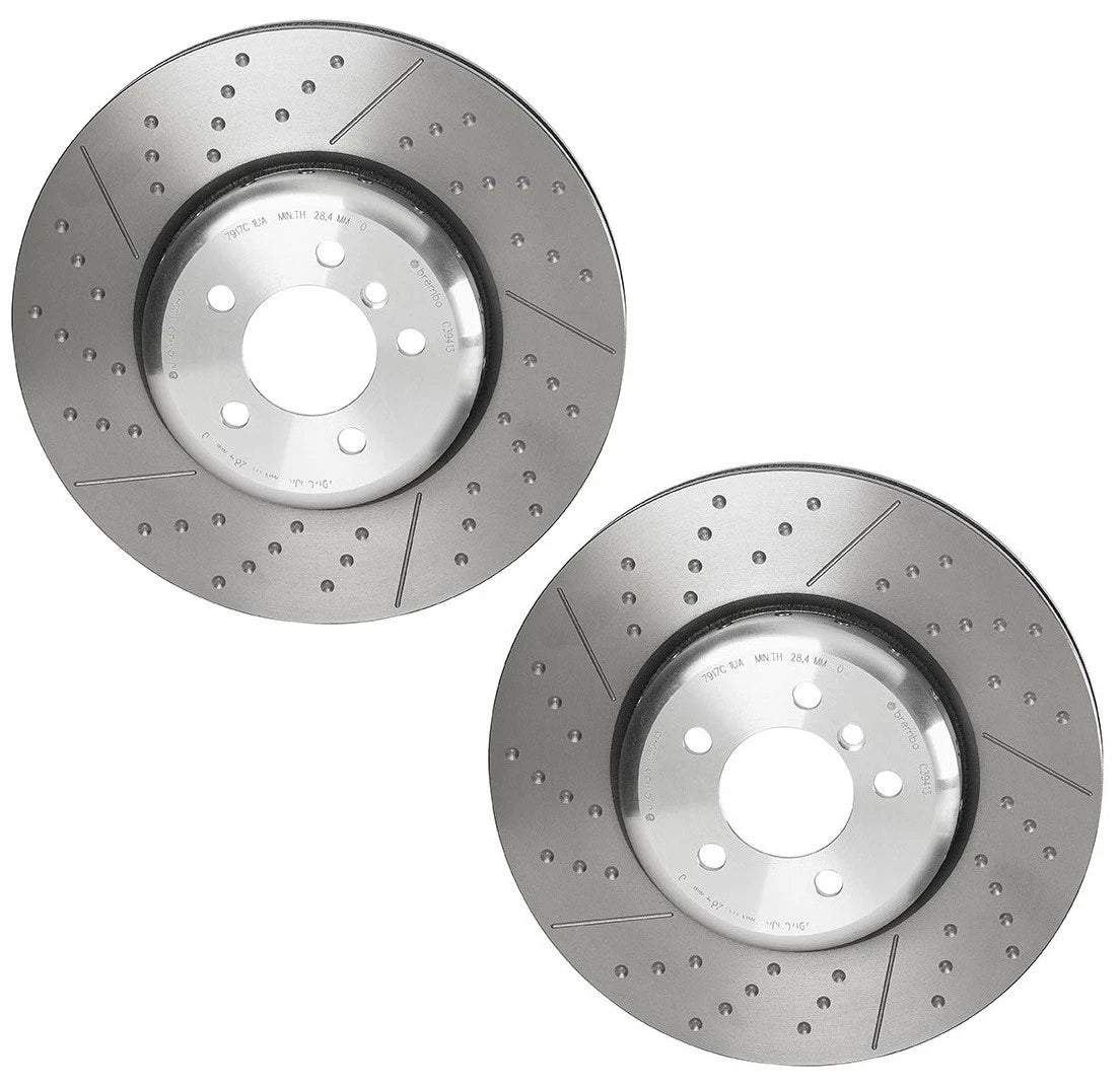 2X Brembo Front Performance Brake Disc Rotors for BMW F30 F32 F34 F36