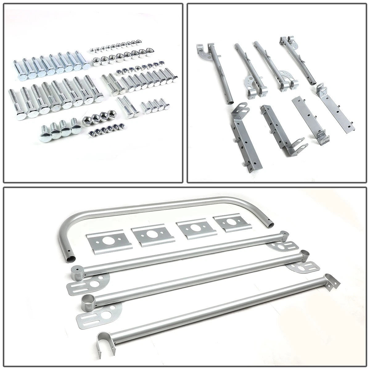 Universal Pickup Truck Ladder Rack for (132"x57"x31.75")