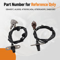 2Pcs Rear L&R ABS Speed Sensor for Nissan Frontier (2016–2019) 0844517 SU13696