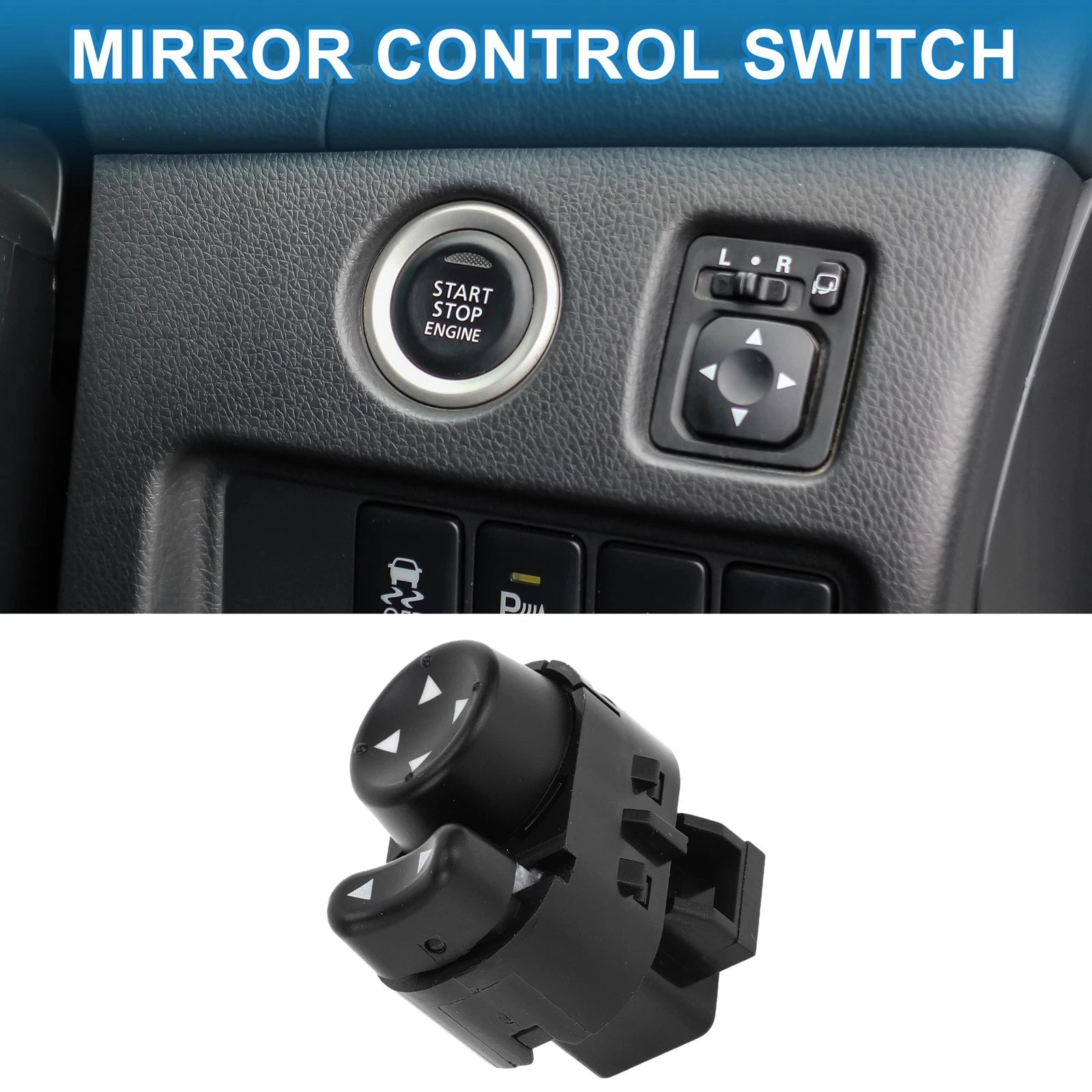 Car Mirror Switch No. 10340141 for Chevrolet HHR, Impala, Monte Carlo (2006–2011)