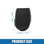 Gear Shifting Knob Cover for Toyota RAV4 (2019–2022) Black Gray Stitches