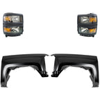 Fender Kit for Chevrolet Silverado 1500 (2015) Primed CAPA Front Left & Right