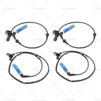 4x ABS Wheel Speed Sensor for BMW E46 Z4 323i 318i 320i (2000–2006)