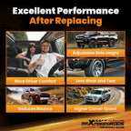 2X Rear Air Spring Suspension Bags for Mercedes E-Class (2003-2009)
