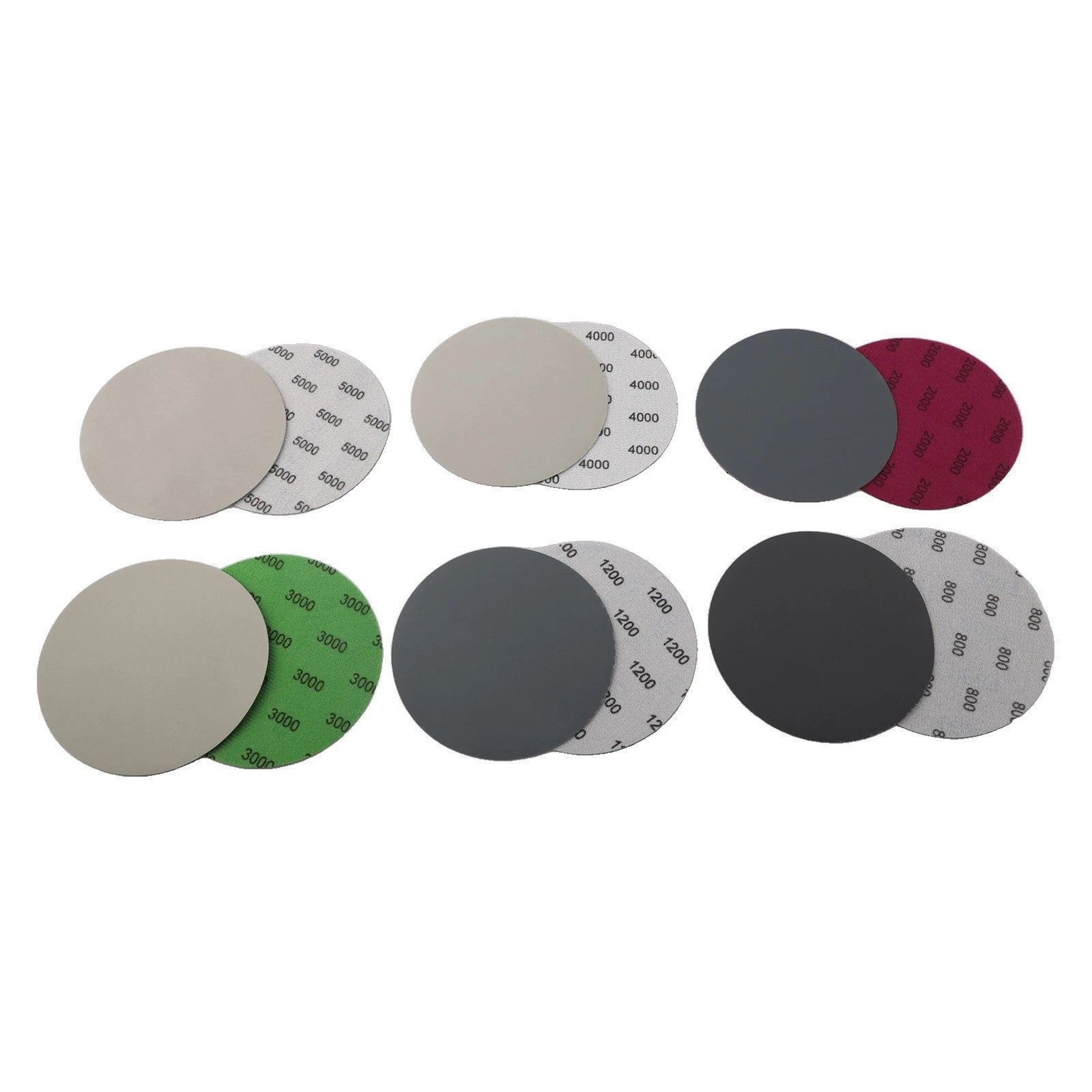 24pcs Wet Dry Sandpaper Discs for Automotive Applications