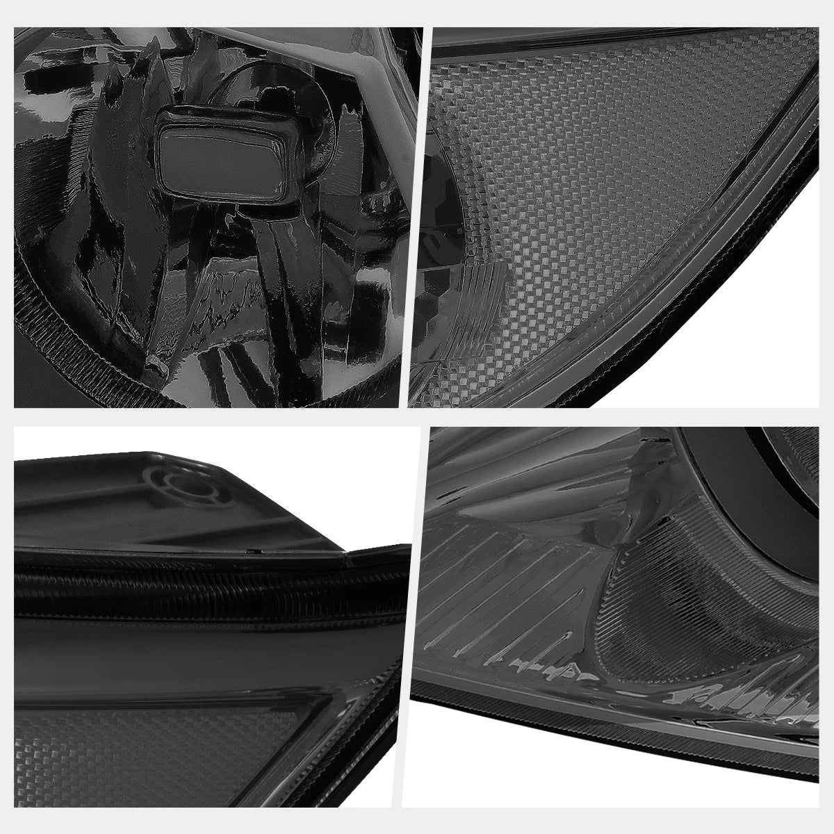 Projector Headlights for Kia Sorento (2011–2013) - Smoked Housing, Clear Corner