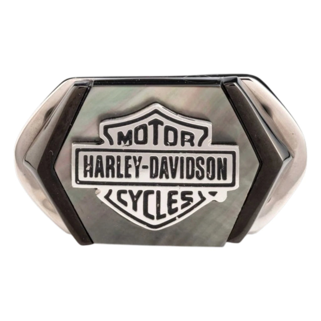 Bar & Shield Ring for Harley-Davidson (OEM 34R00315-12, Size 12)