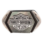 Bar & Shield Ring for Harley-Davidson (OEM 34R00315-12, Size 12)