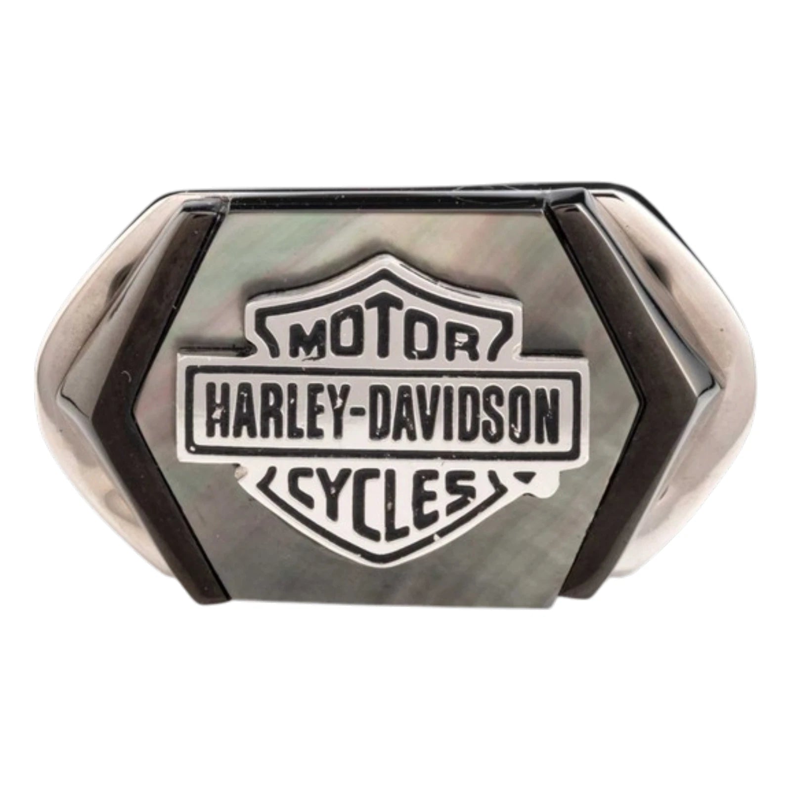 Bar & Shield Ring for Harley-Davidson (OEM 34R00315-12, Size 12)