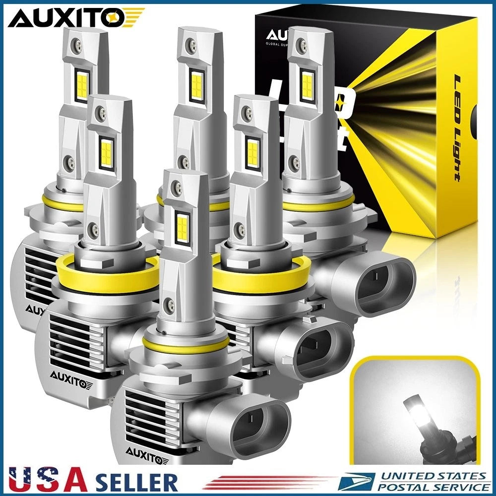 Set of 2 LED Headlight & Fog Light Bulbs