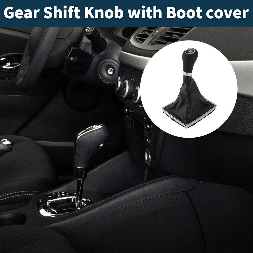 6 Speed Manual Gear Shift Knob with Cover for Mercedes-Benz C-Class (2007–2023)