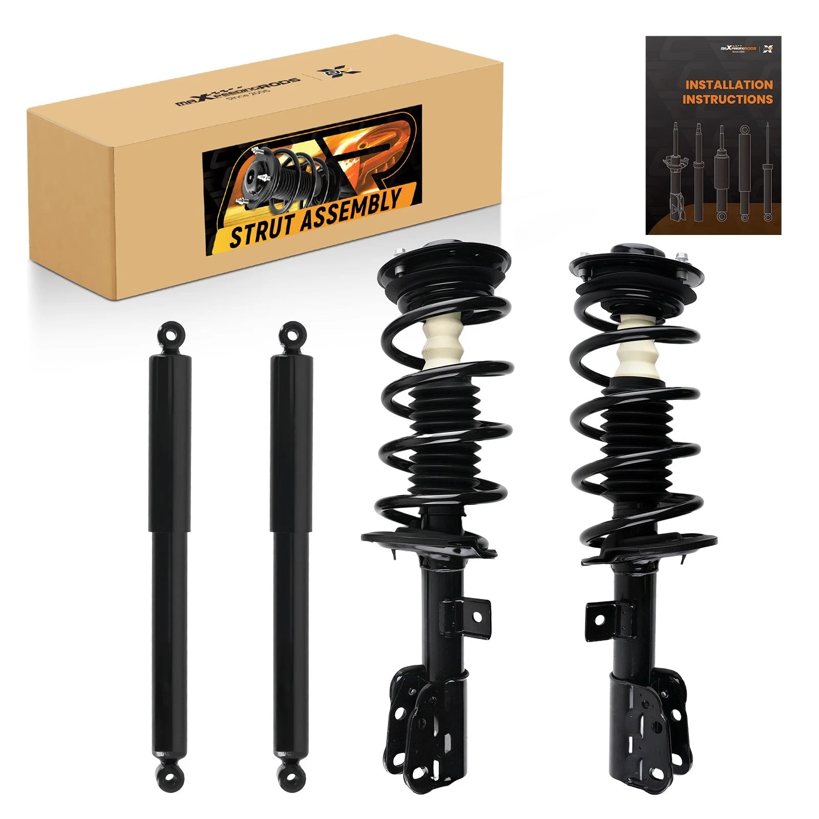 Complete Suspension Kit Struts Shocks for GMC Terrain 2010–2017 2.4L